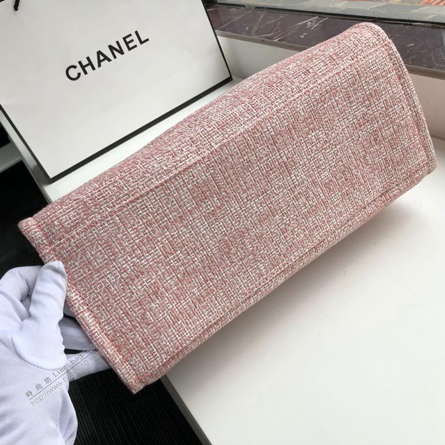Chanel女包 66941 香奈兒經典款沙灘包 Chanel帆布購物袋  djc4046